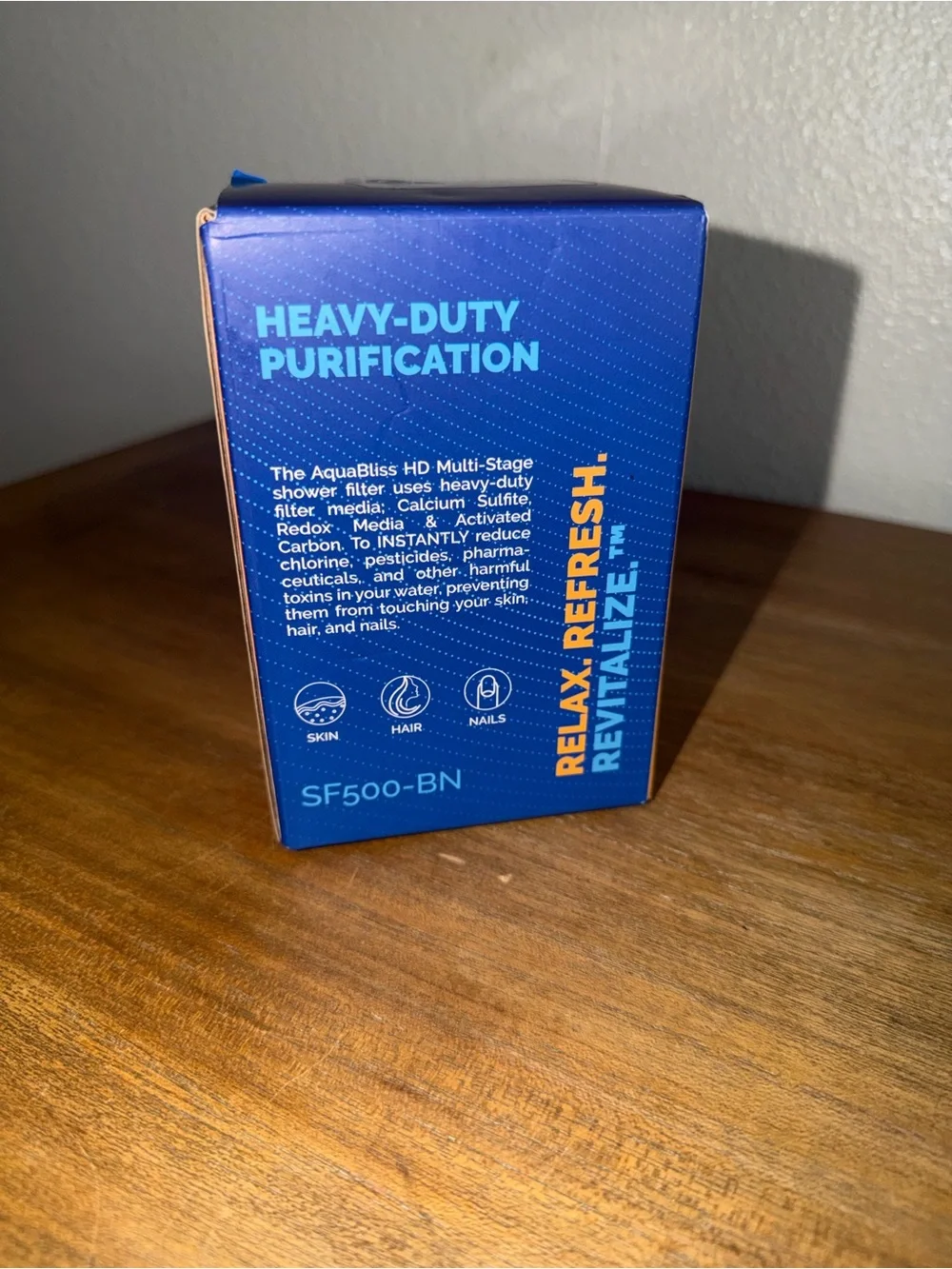 Blue HD Multi-Stage Shower Filter